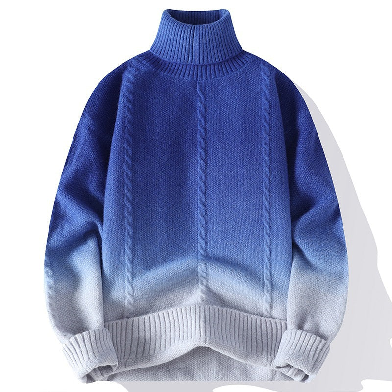 Sunrise Ombre Turtleneck Sweater