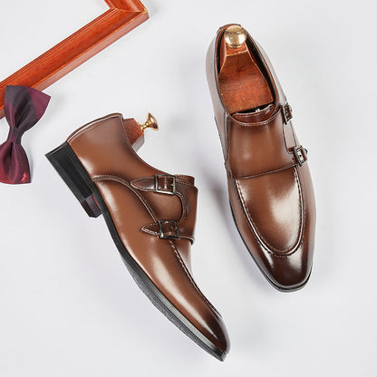 Cambridge Double Monk Strap Dress Shoes