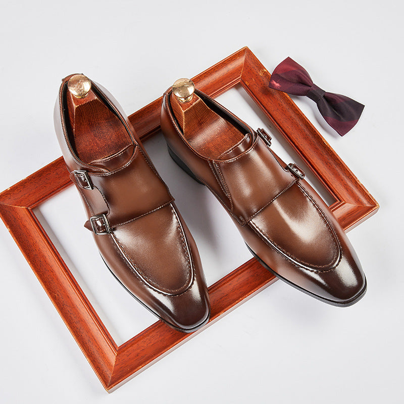 Cambridge Double Monk Strap Dress Shoes