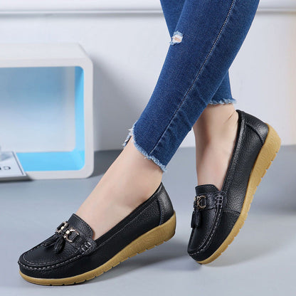 Avery Fringe Loafers