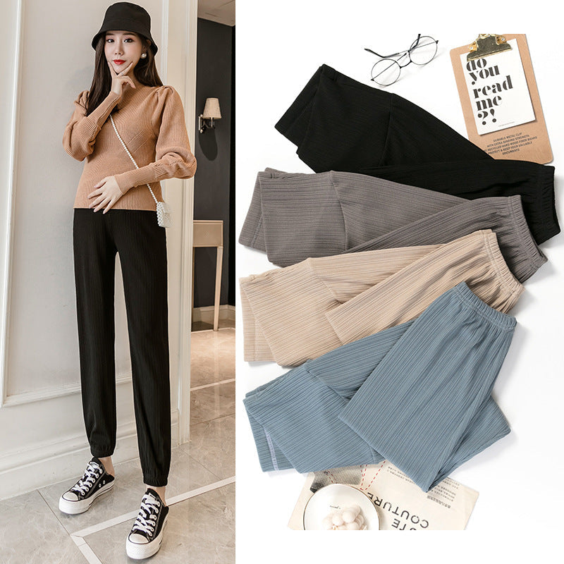 Gathered Maternity Pants