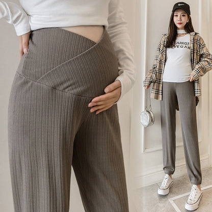 Gathered Maternity Pants