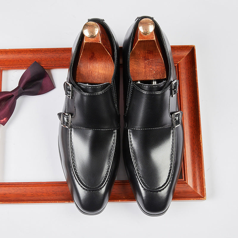 Cambridge Double Monk Strap Dress Shoes