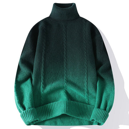 Sunrise Ombre Turtleneck Sweater