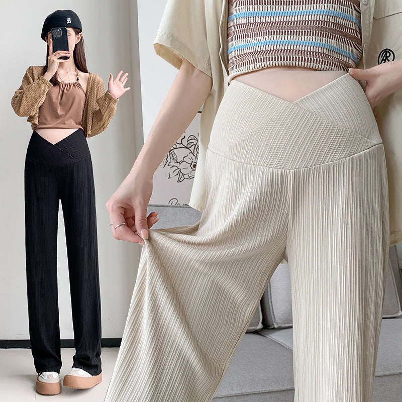 Gathered Maternity Pants