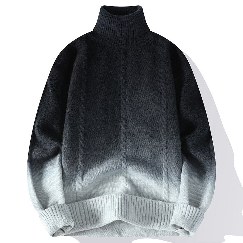 Sunrise Ombre Turtleneck Sweater