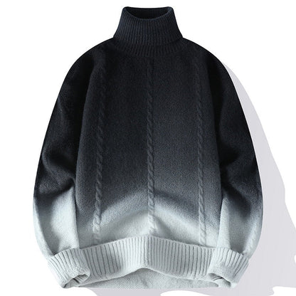 Sunrise Ombre Turtleneck Sweater