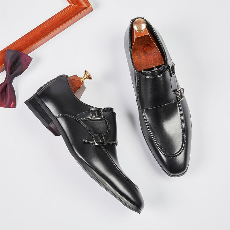 Cambridge Double Monk Strap Dress Shoes