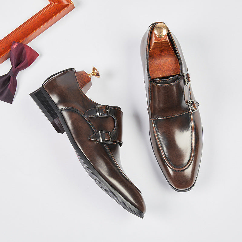 Cambridge Double Monk Strap Dress Shoes