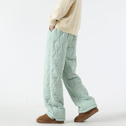 Snug Weave Quilted Pants