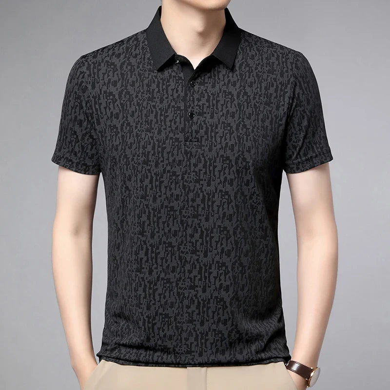 Liam Turner Pixel Weave Polo