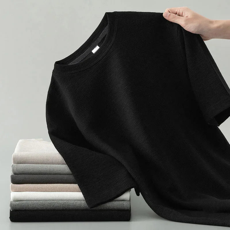 Jacob Mason Waffle Knit Shirt