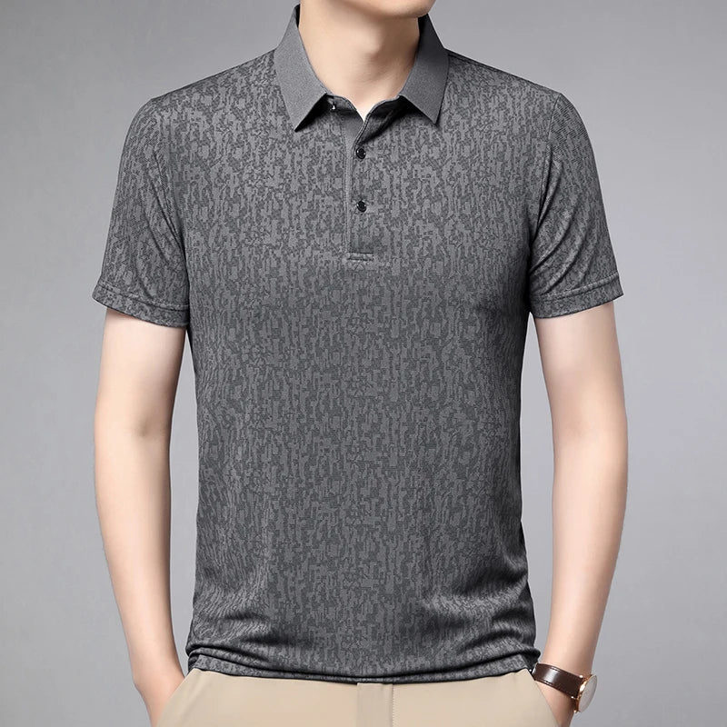 Liam Turner Pixel Weave Polo