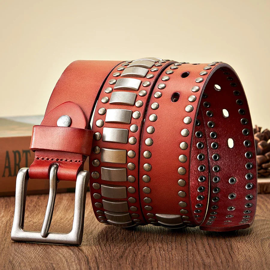 Iron Ridge Genuine Leather Western Belt