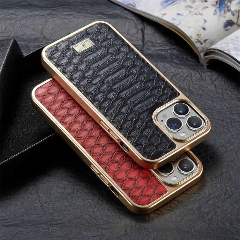 Vanguard Croc-Embossed iPhone Case