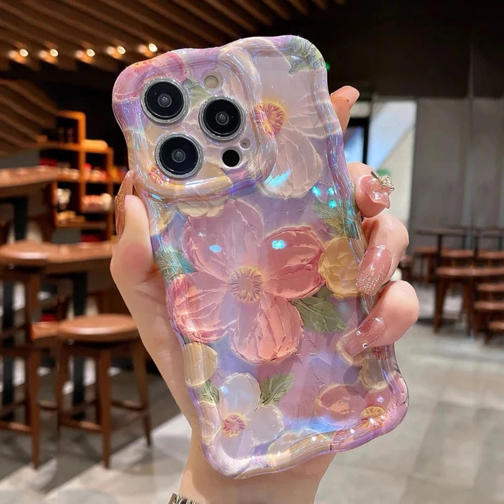 Gloss Floral iPhone Case