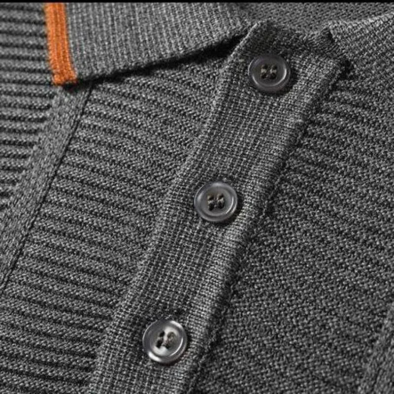 Lorenzo Don Ribbed Polo Shirt