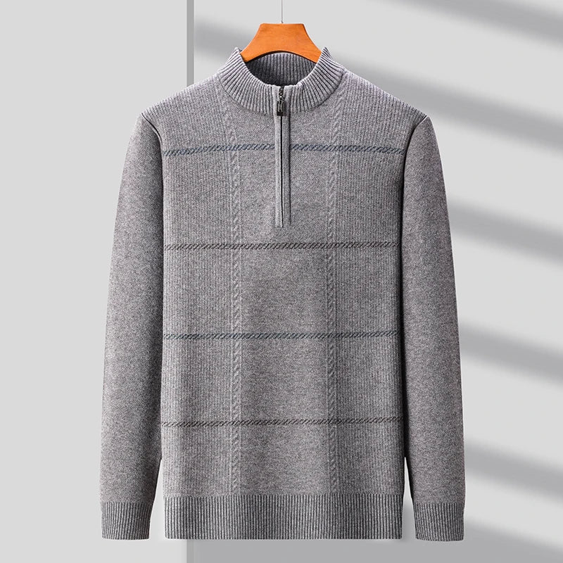 Massimo Prestige Zip-Up Sweater