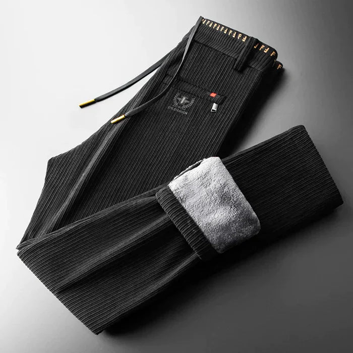 Hudson Corduroy Fleece-Lined Pants