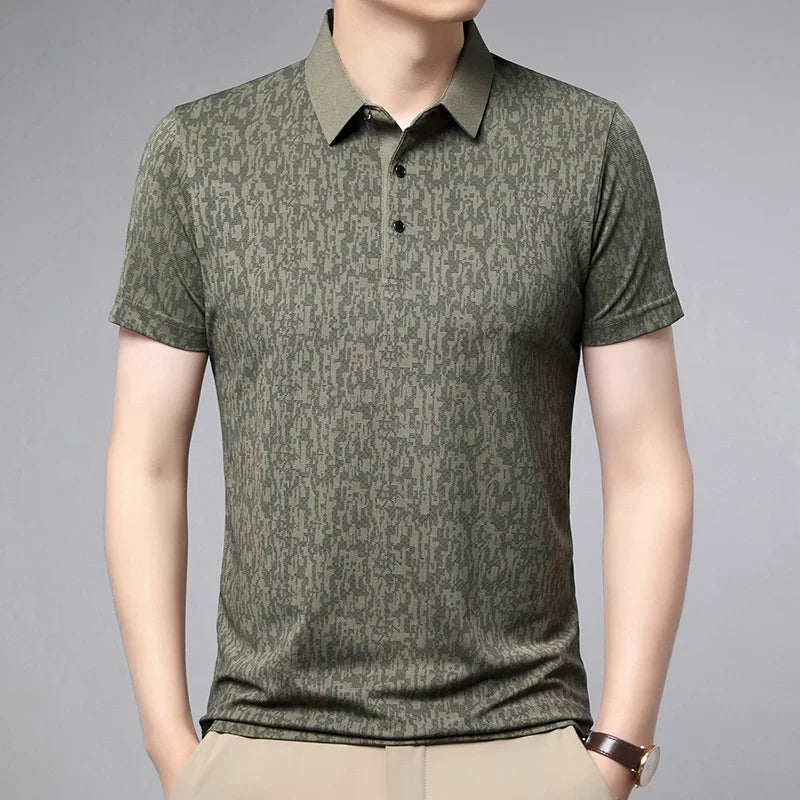 Liam Turner Pixel Weave Polo