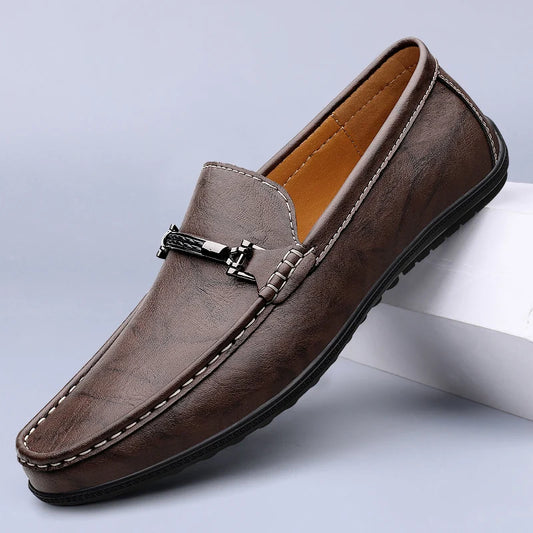 Caleb Morgan Smooth Leather Loafer
