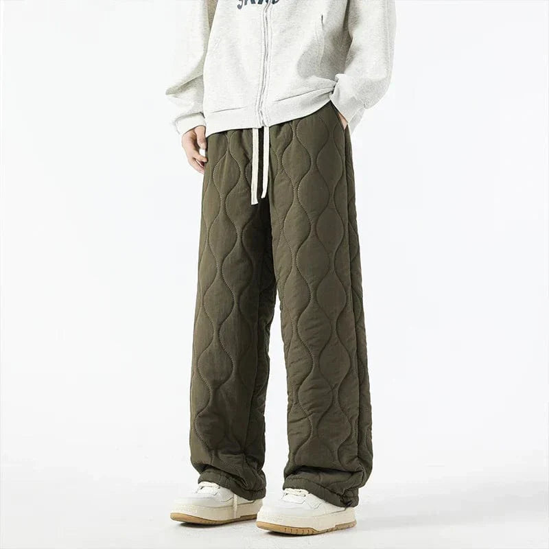 Snug Weave Quilted Pants