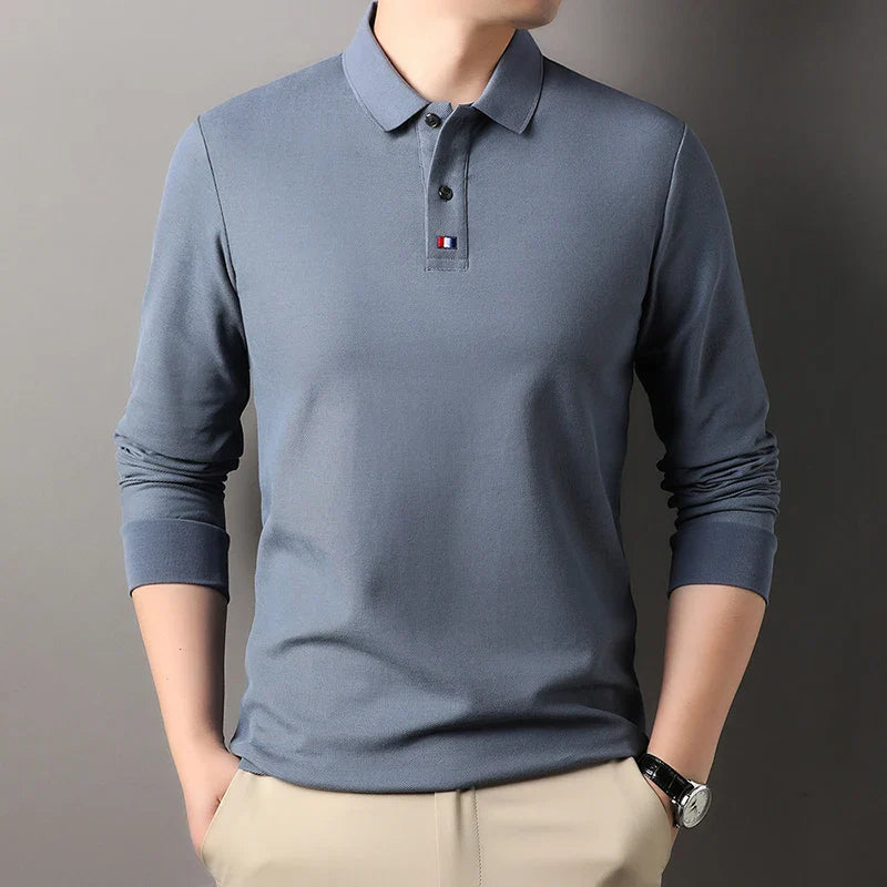 Sebastian Clarke Long Sleeve Polo Shirt