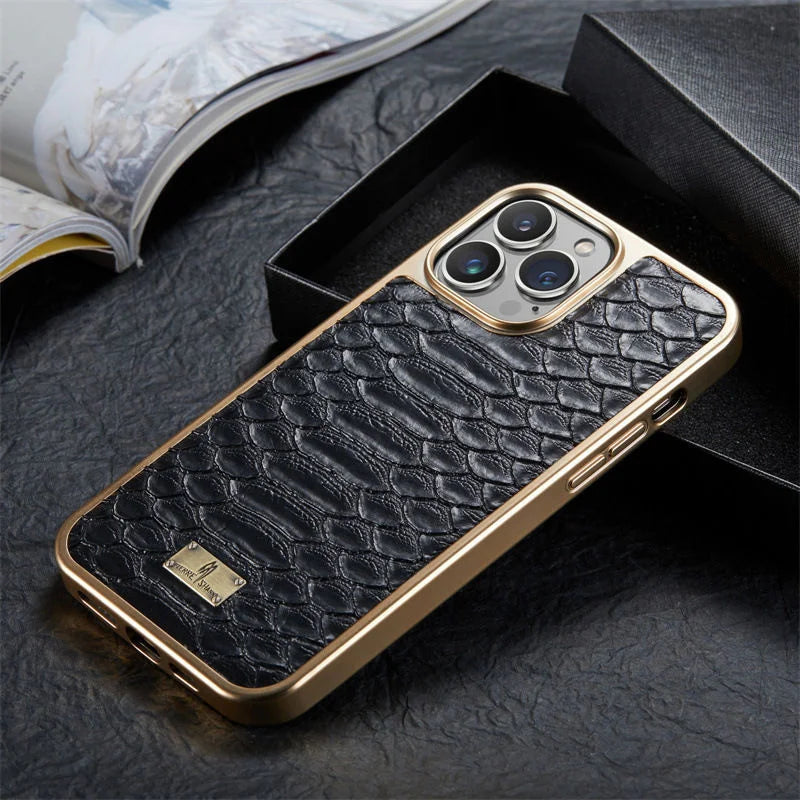 Vanguard Croc-Embossed iPhone Case