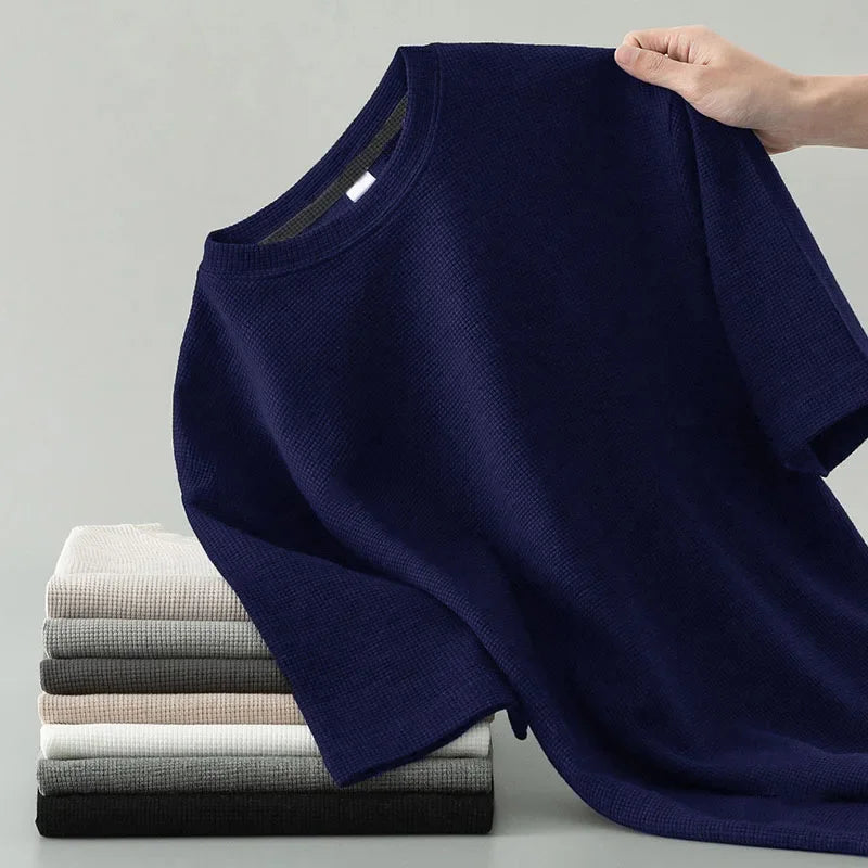 Jacob Mason Waffle Knit Shirt