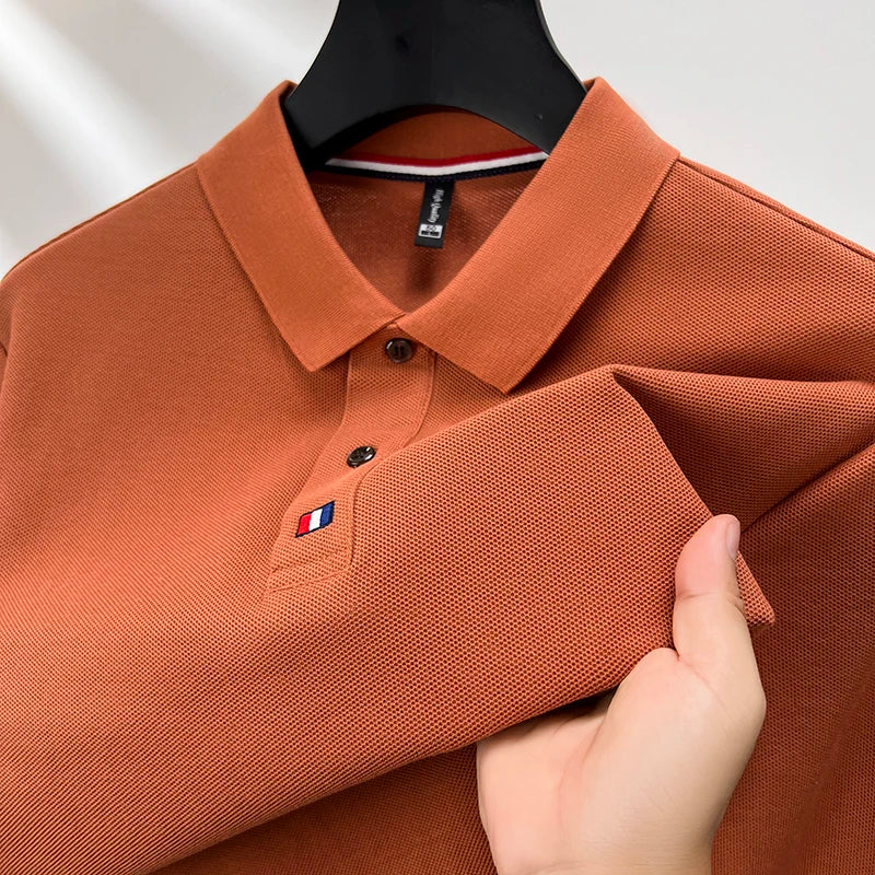 Sebastian Clarke Long Sleeve Polo Shirt