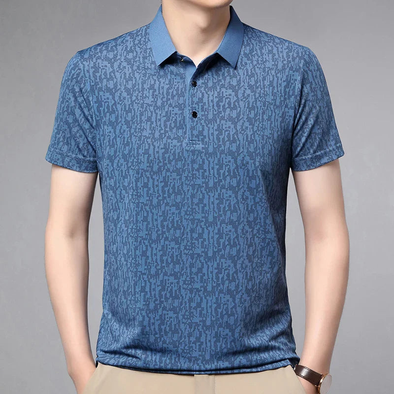 Liam Turner Pixel Weave Polo