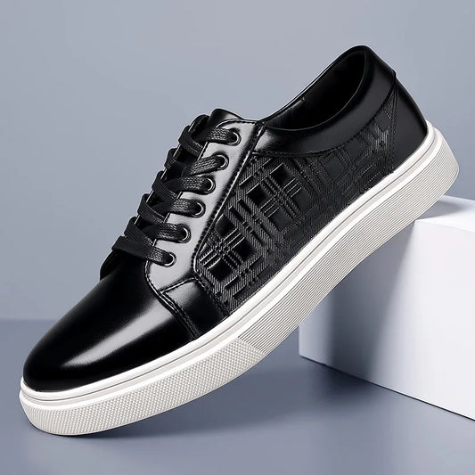 Massimo Patent Leather Sneakers