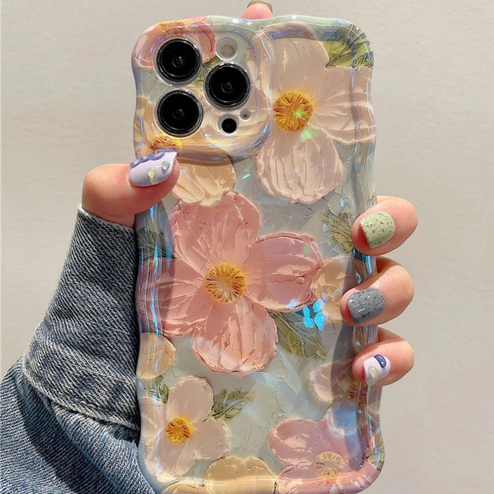 Gloss Floral iPhone Case