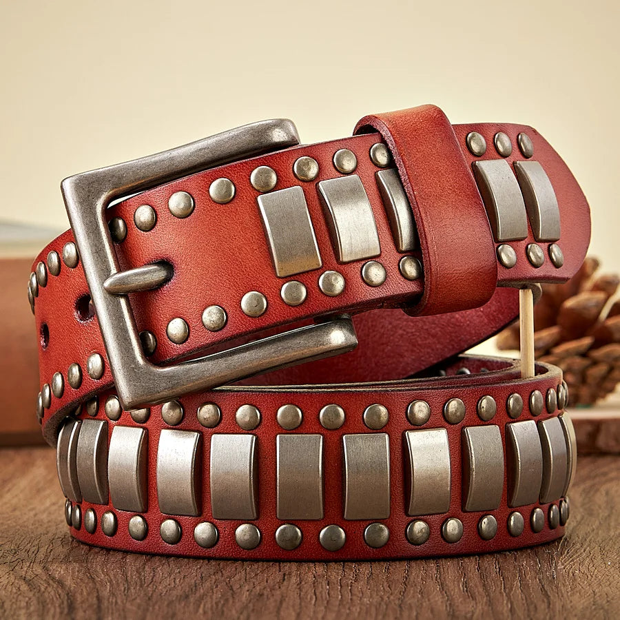 Iron Ridge Genuine Leather Western Belt