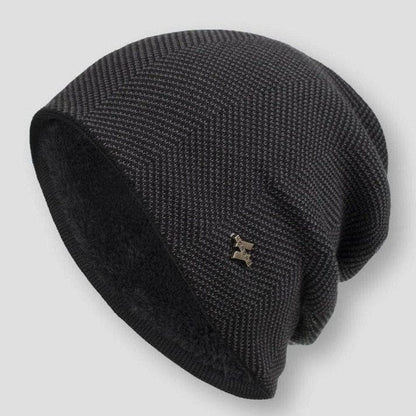 Theron Knitted Wool Beanie