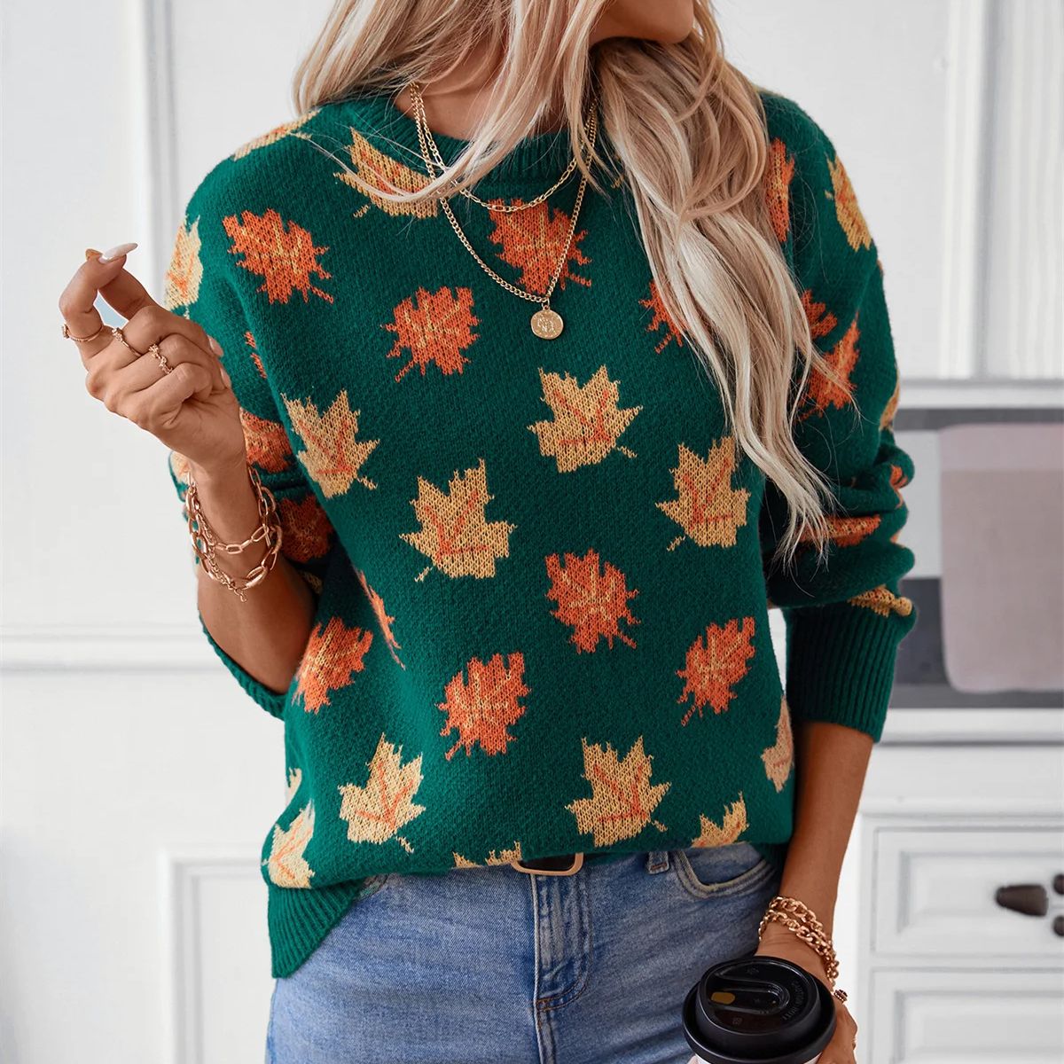 Fall Foliage Sweater