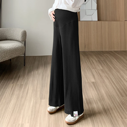 Textured Knit Maternity Pants