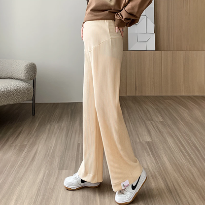 Textured Knit Maternity Pants